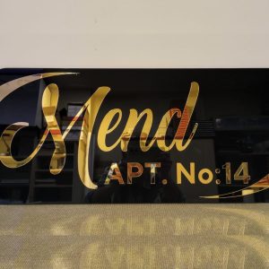 Pleksi Apartman Tabelası - Görsel 16