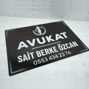 Pleksi Apartman Tabelası - Görsel 17