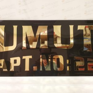 Pleksi Apartman Tabelası - Görsel 20