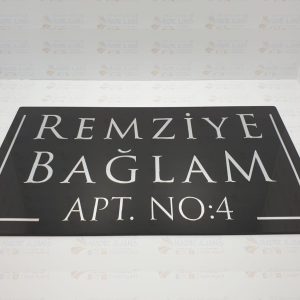 Pleksi Apartman Tabelası - Görsel 22